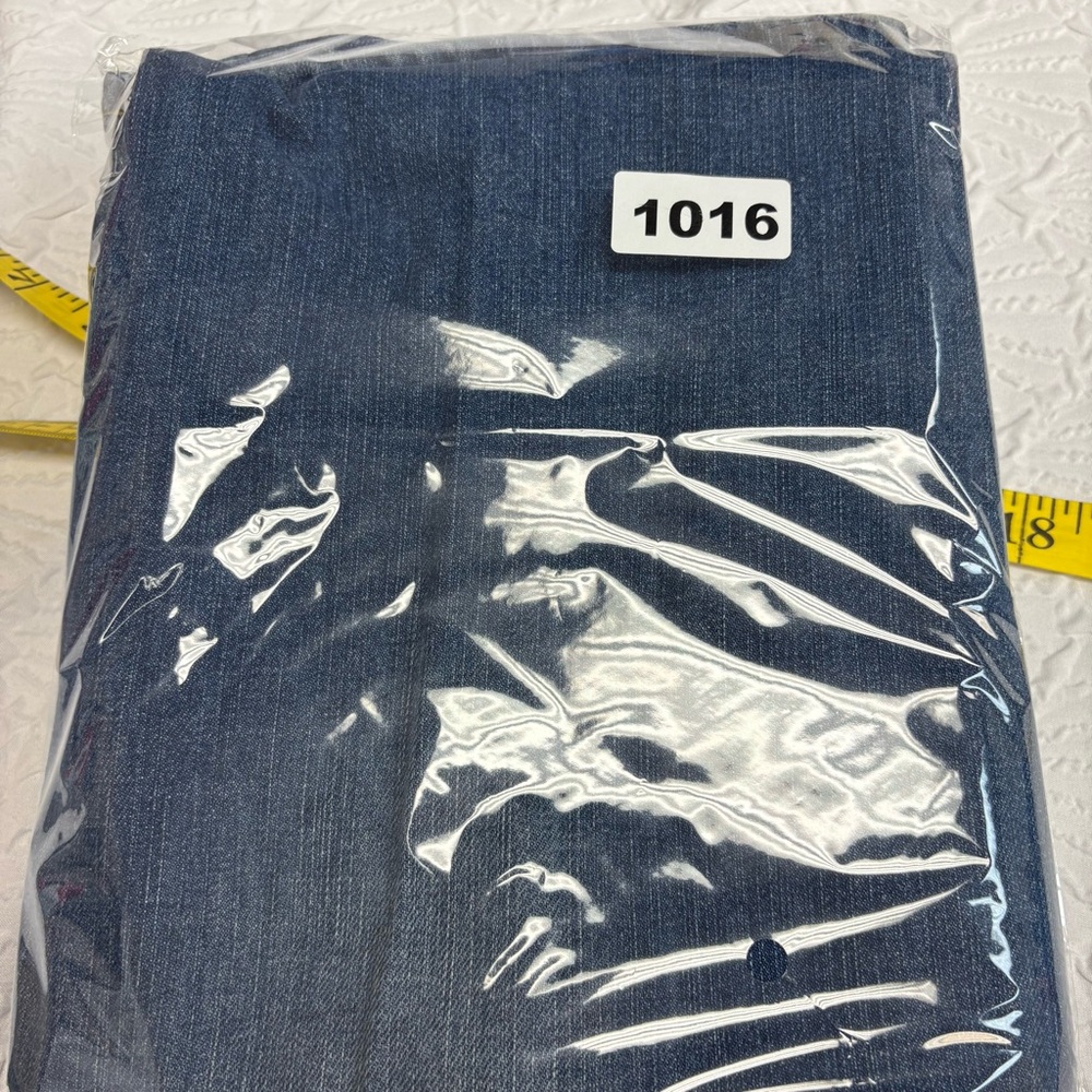 Lacoste Women's Denim Straight Leg Jeans - Picture 16 of 16